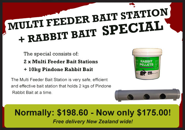 Bait stations for targeting rats - Predator Free NZ Trust