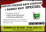 Multi Feeder Bait Station + Rabbit Bait Special